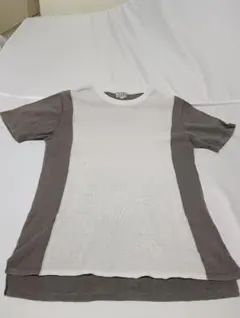 TK Tシャツ バイカラー クルーネック Mサイズのサムネイル