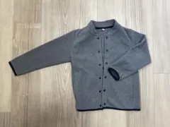 r*y様 無印良品　グレー フリースジャケット サイズ110