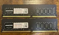 Gigastone DDR4-3200 16GB メモリ 2枚セット - メルカリ