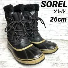 SOREL ソレル スノーブーツ ブラック ブラック 26cmのサムネイル
