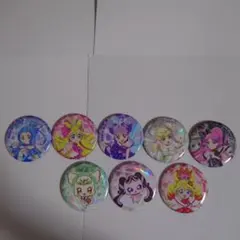 キラキラプリキュア アラモード ライブ限定 缶バッジ フルコンプセット