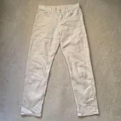 UNIQLO ユニクロ デニム ジーンズ ホワイトデニム ストレート