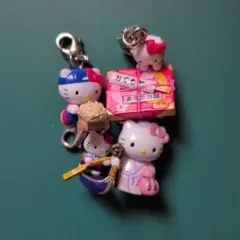 公*o様 ご当地キティ　ファスナーマスコット　4点セット