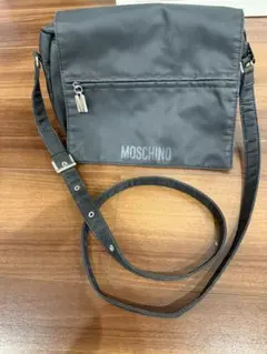 MOSCHINO ブラック ショルダーバッグ