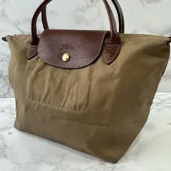 LONGCHAMP ロンシャン プリアージュ ナイロン×本革 トートバッグ S