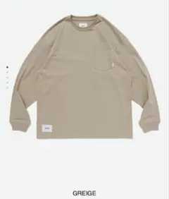 WTAPS 26ss SIGNブラウン ロンT 02 WTAPS 26ss SIGNブラウン ロンT 02 - メルカリ