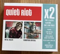 QUIET RIOT CD2枚組 METAL HEALTHほか 外箱付き