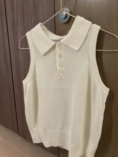 SeaRoomlynn MultiサイズKnit Poloベスト　ミニサイズのサムネイル