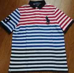 POLO RALPH LAUREN　ボーダーポロシャツ　ビックポニー