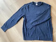 GAP リネンコットンニット インディゴ XL 美品のサムネイル