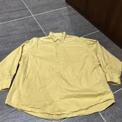 お値下げしました！Discoat からし色 長袖シャツ ポケット付き
