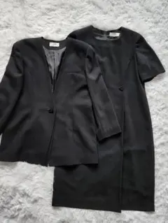 ソワールペルル　東京ソワール　大きいサイズ　15号　ブラックフォーマル