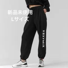 ゼクシィミックス ルーズフィット ジョガーパンツ Mサイズ ブラック 