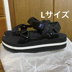 GAP ギャップ 厚底 スポーツサンダル ブラック　Lのサムネイル