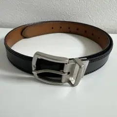 黒 ベージュ リバーシブルベルト TOMMY HILFIGER