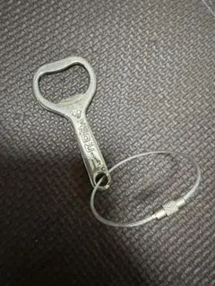 昭和レトロ サッポロビール 栓抜き キーホルダー