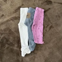 【3点セット】ベビータイツ 70cm 80cm baby gap moomin