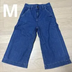 【新品未使用】GU ワイドパンツ　Mサイズのサムネイル