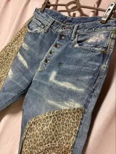 kapital kountry カントリー レオパード リメイク ショートパンツのサムネイル