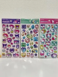 【正規品】 ポップデコパーティー ラメきらクリスタルシール サンリオ