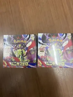 ポケモンカードムニキスゼロ10BOXシュリンク付き