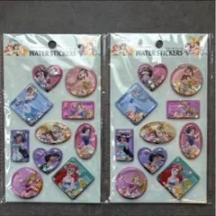 ⭐️新品⭐️ディズニー　プリンセス　ウォーターシール　2枚セット