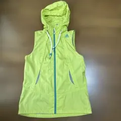 adidas CLIMAPROOF ベスト ライムグリーン