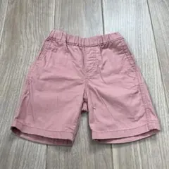 ピンク ハーフパンツ サイドポケット付き
