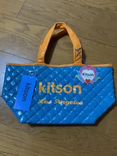 kitson トートバッグ 青・オレンジのサムネイル