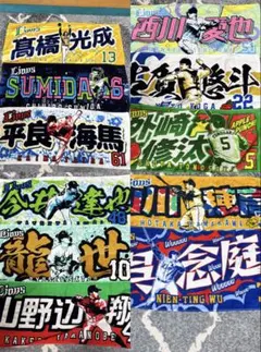 ジャイアンツ　ラリータオル　８種類コンプ９枚セット ジャイアンツ ラリータオル 8種類コンプ9枚セット - メルカリ