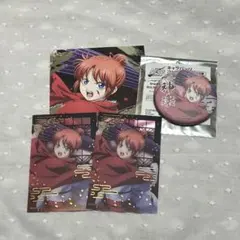 銀魂 神楽 クリアシートコレクション キャラバッジコレクション アニメイト特典