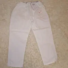 ホワイト刺繍入りロングパンツのサムネイル