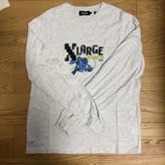 XLARGE 長袖カットソー グレー Lサイズのサムネイル
