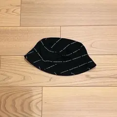 Supreme バケットハット ブラック ホワイト - メルカリ