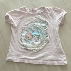 キキララ リトルツインスター　90 ティシャツ
