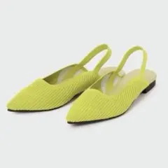 PLST リサイクルニットエアリースリングバックシューズ 23.5cmのサムネイル