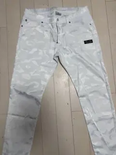 定番大人気★MARK&LONA★カモフラ柄パンツ★白