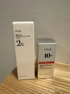 anua BHA 2% マイルドピーリングトナー ダークスポットセラム セット