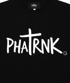 PHATRNK ロゴプリント 長袖Tシャツ ブラック sサイズ