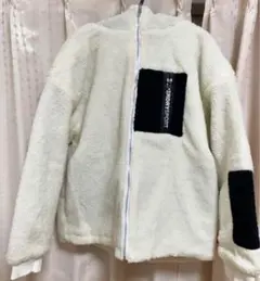 S-DRYSPORT フリースジャケット XL ホワイト