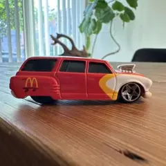 ホットウィール マクドナルド ハッピーミール ホットロッド ワゴン ミニカー