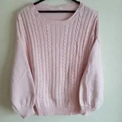 ニットピンク