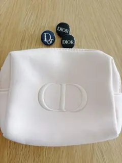 Dior ポーチ ピンク CDロゴ　ノベルティのサムネイル