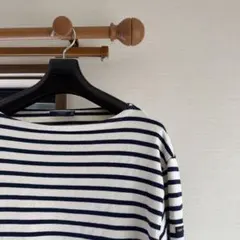 SAINT JAMES　セントジェームス　ウエッソン　生成りxマリン　T5のサムネイル