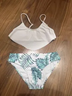 【お値下げ】トロピカル柄ビキニ 水着セット 新品