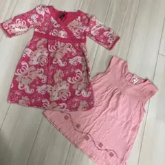 OLD NAVY 花柄ノースリーブワンピース 2Tのサムネイル