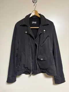 ショット Schott ヘビー ジャージ ライダース ジャケット ダブル　古着のサムネイル