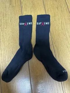 Supreme x Jordan Socks Black Ｌのサムネイル