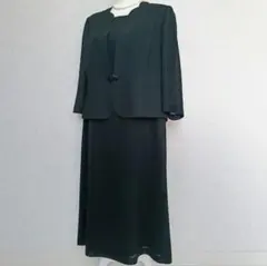 東京ソワール ジェニーエルベ 礼服喪服 ツーピース風ワンピース 19号