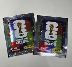 PANINI FIFA World Cup 2026 ステッカー　2パック